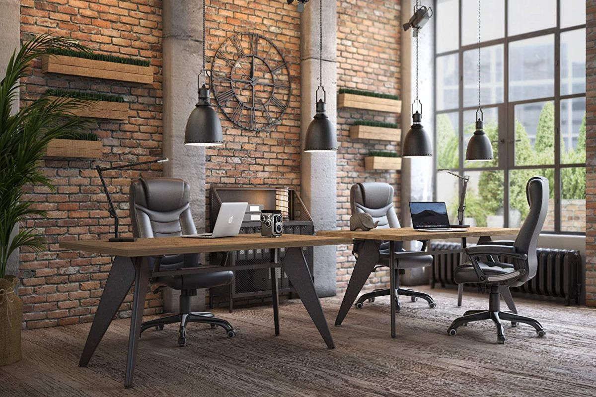 Rechtsaf Hertogin Besparing Luxe Design bureaustoel met hoog zitcomfort | Podobrace.nl