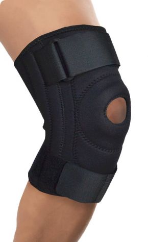 Dunimed kniebrace met baleinen