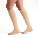 Dunimed premium comfort steunkousen drukklasse 1 - open teen 