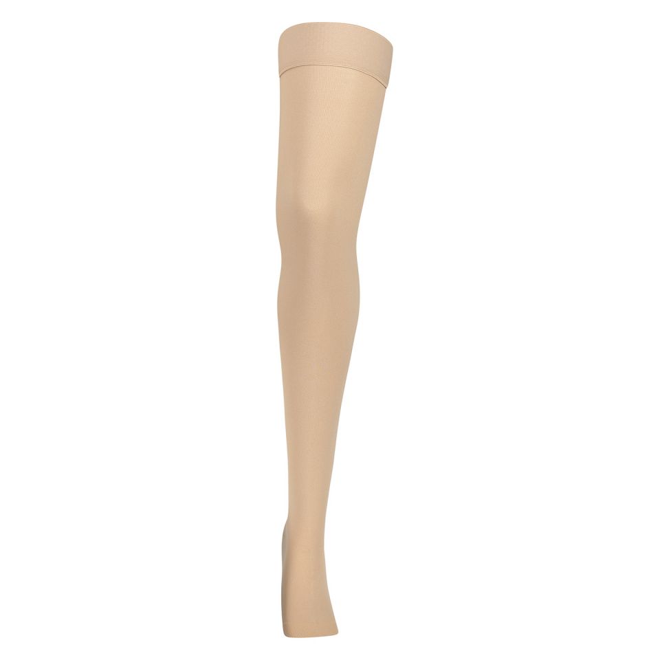 Dunimed premium comfort steunkousen tot de lies - open teen