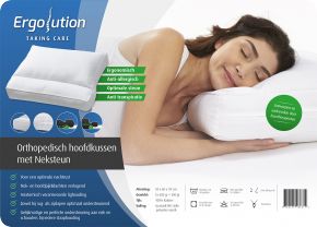 Ergolution Premium Orthopedisch hoofdkussen met neksteun