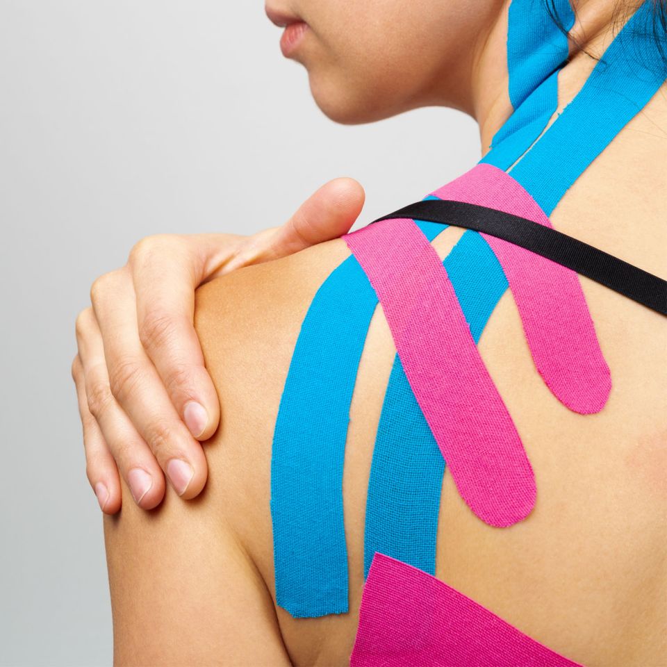 gladiator sports kinesiotape 6 rollen sfeerfoto