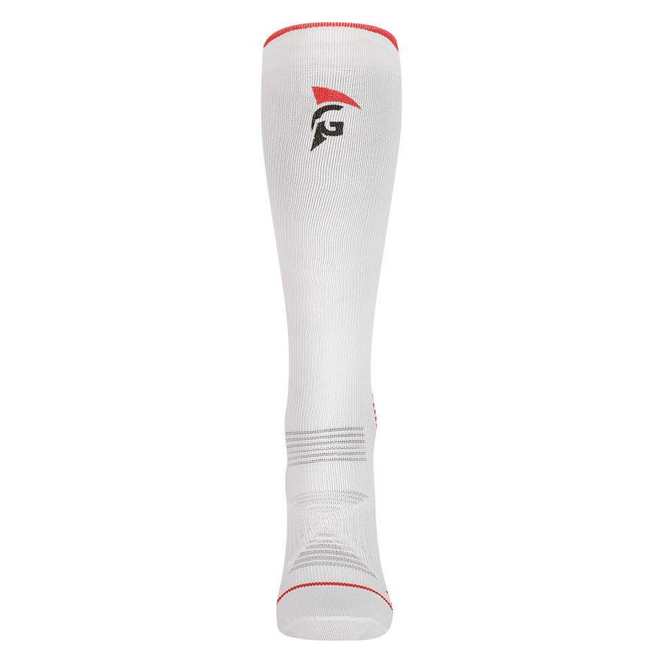 gladiator sports sportcompressiekousen wit achterzijde