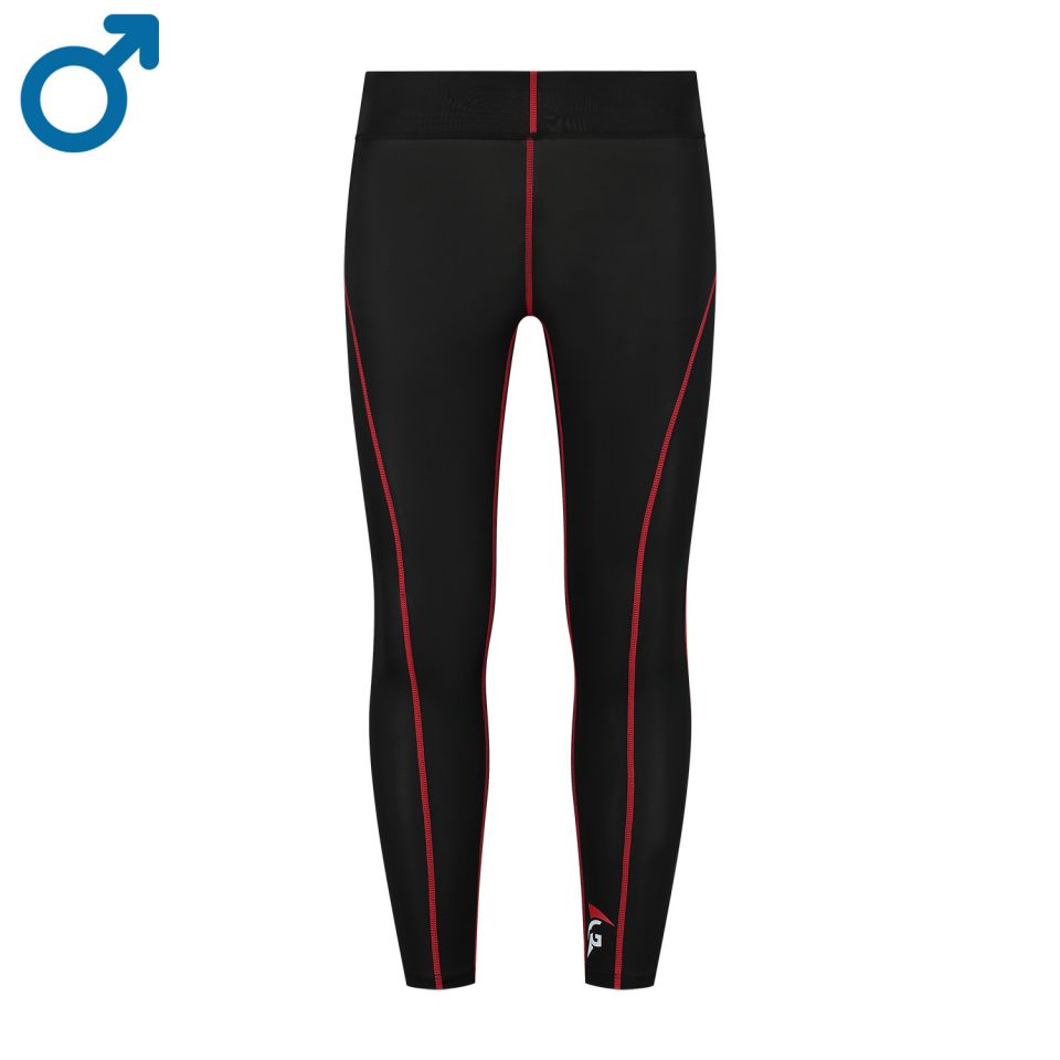 gladiator sports compressiebroek lang dames en heren zijkant