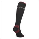 gladiator sports sportcompressiekousen zwart schuin