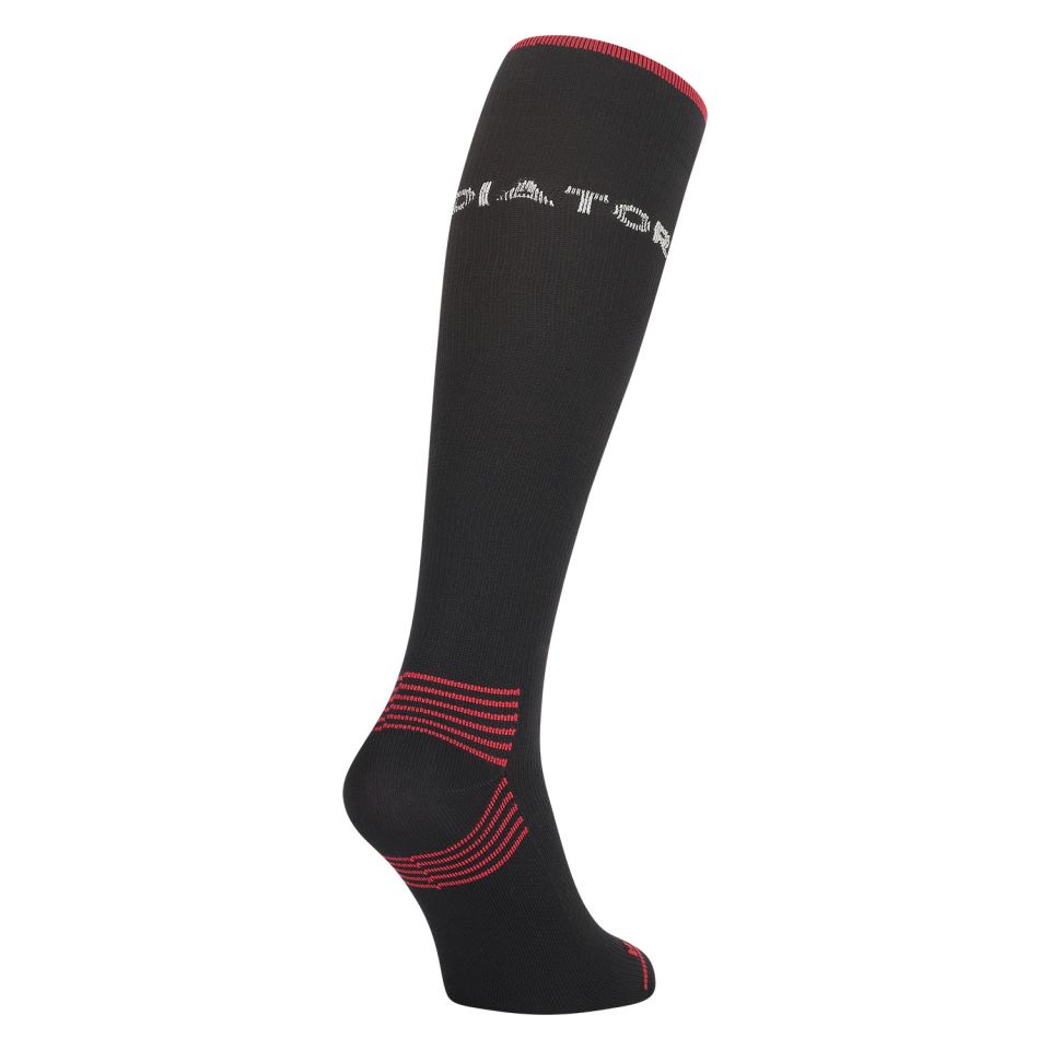 gladiator sports sportcompressiekousen zwart schuin