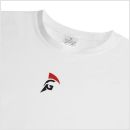 gladiator sports compressieshirt heren in wit detail logo