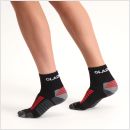 gladiator sports compressiesokken zwart zijkant
