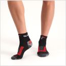 gladiator sports compressiesokken zwart vooraanzicht