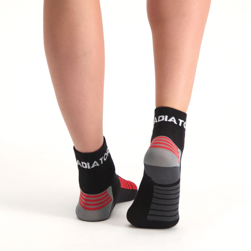 gladiator sports compressiesokken zwart achterkant