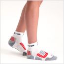 gladiator sports compressiesokken wit zijkant