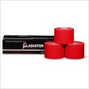 gladiator sports kinesiotape 3 rollen rood