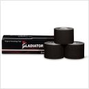 gladiator sports kinesiotape 3 rollen zwart
