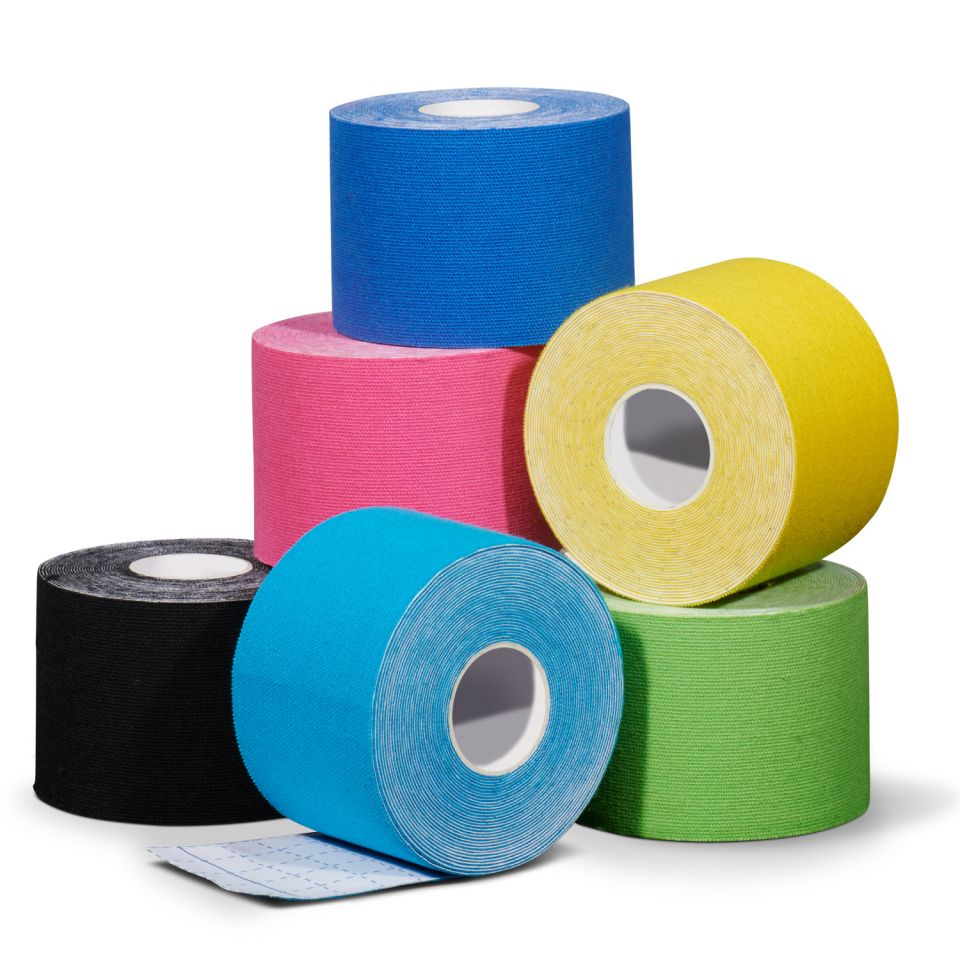 gladiator sports kinesiotape 6 rollen opgestapeld 2