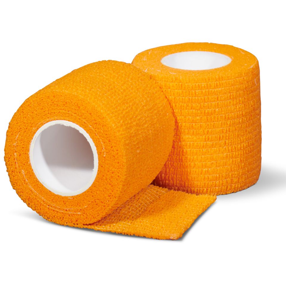 Gladiator sports ondertape bandage 12 rollen oranje