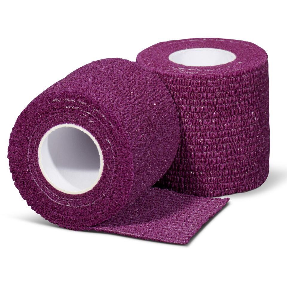 Gladiator sports ondertape bandage 12 rollen paars