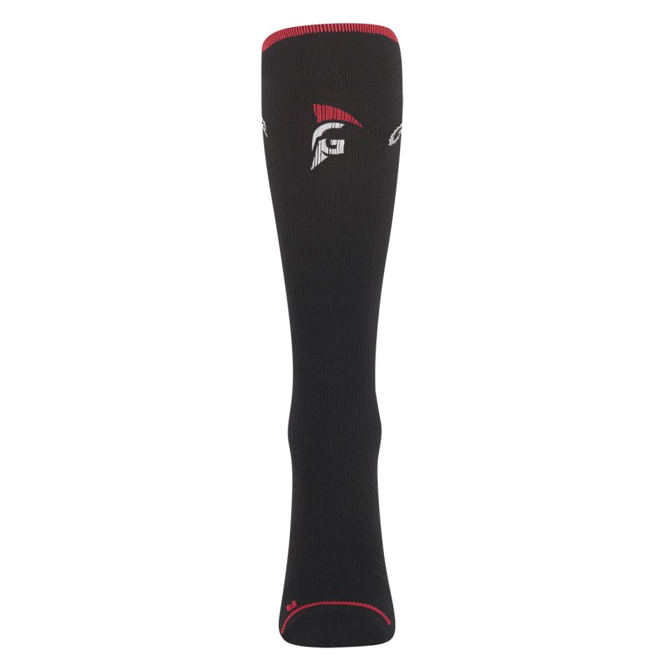 gladiator sports running compressiekousen voor hardlopen in zwart