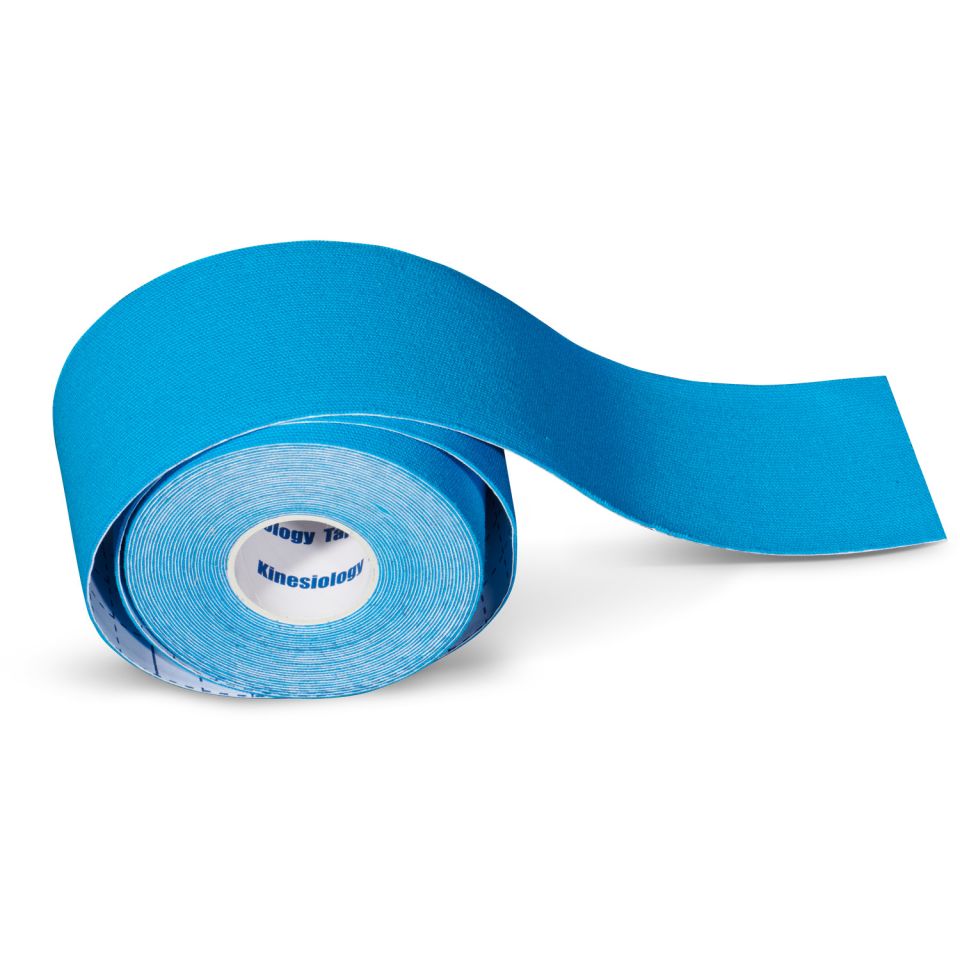 Kinesiotape per rol blauw enkele rol