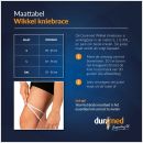 Dunimed wikkel kniebandage maattabel