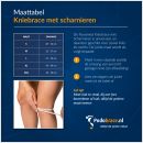 novamed kniebrace met scharnieren maattabel