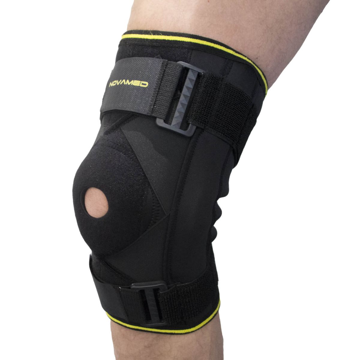 Novamed scharnier kniebrace met gekruiste banden ...