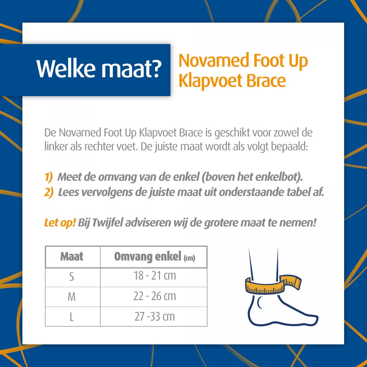 Voet cm naar maat deals
