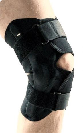 Super Ortho wikkel kniebandage met schanieren