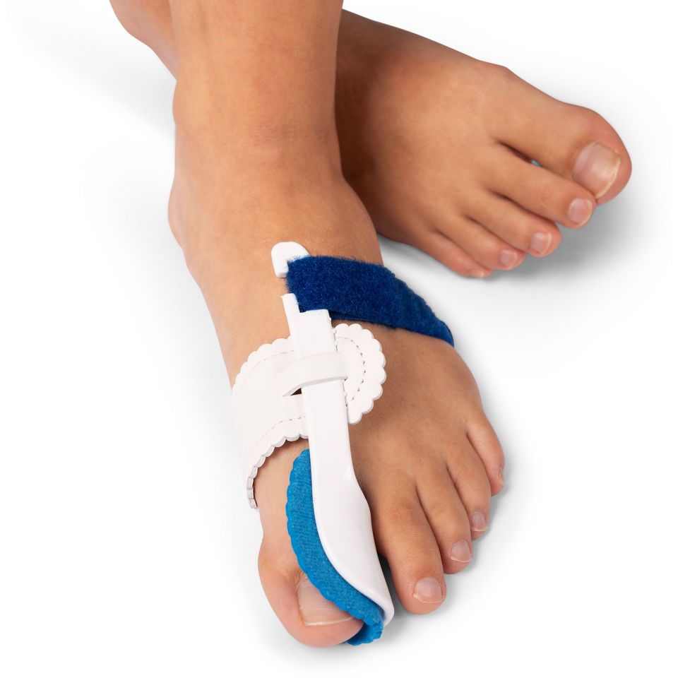 Hallux valgus spalk rechterbeen