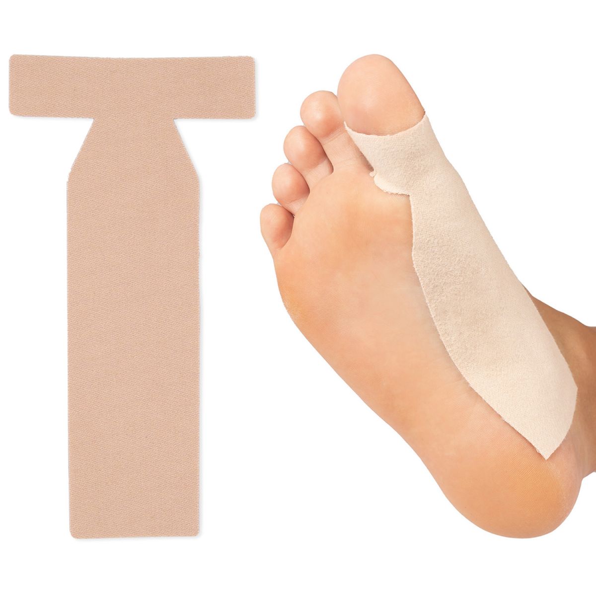 Solelution Hallux Valgus tape Tshape Podobrace