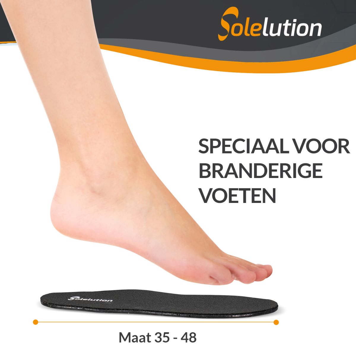Solelution zolen voor branderige voeten Per paar Podobrace