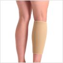 super ortho kuitbrace beige om rechterkuit gedragen