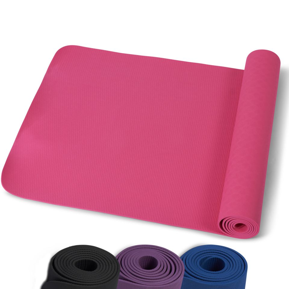 thuissport pakket yogamat diverse kleuren