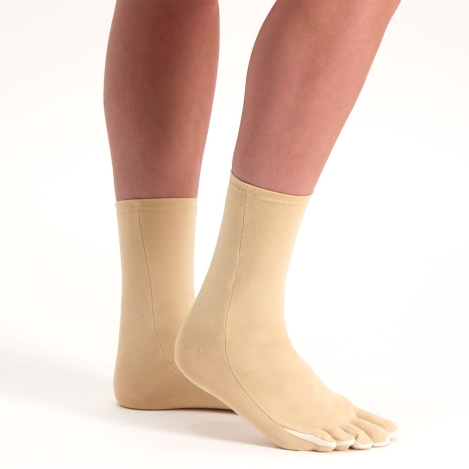reuma sokken beige