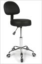 Dunimed tabouret kruk met rugleuning