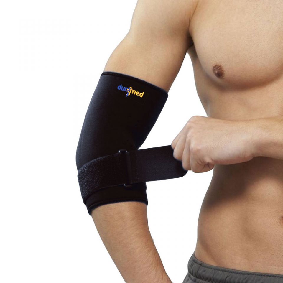 dunimed elleboogbrace vooraanzicht
