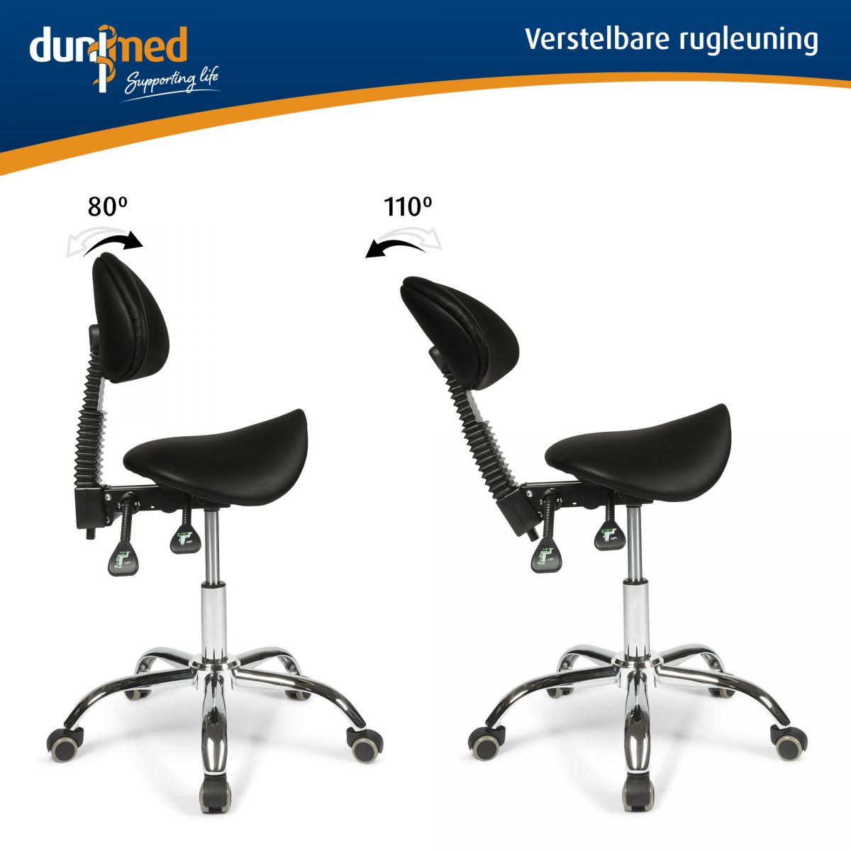 Waarom ergonomische kruk met rugleuning