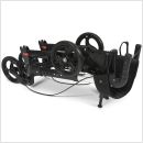 Dunimed premium lichtgewicht rollator dubbel opgevouwen