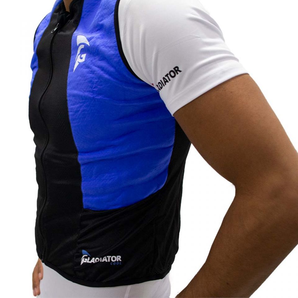 gladiator cool bodycool koelvest zijaanzicht