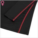 gladiator sports compressie shirt lange mouwen dames detail naden