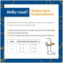 gladiator sports sportcompressiekousen maattabel