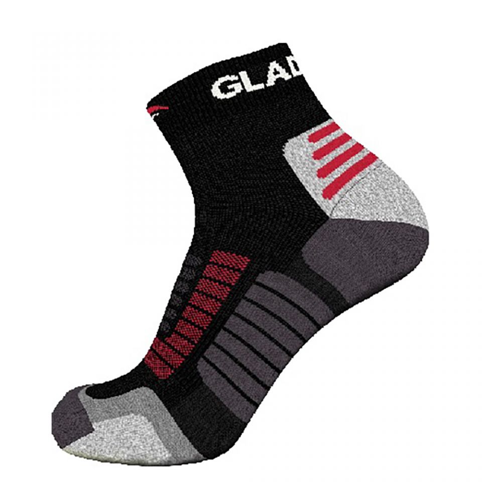 gladiator sports compressiesokken zwart
