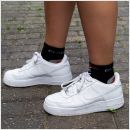 gladiator sports compressiesokken zwart aan