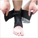 gladiator sports enkelbrace lichtgewicht met straps brace los maken