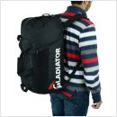 gladiator sports sporttas om rug gedragen