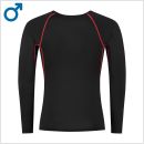 gladiator sports compressie shirt lange mouwen heren achterkant