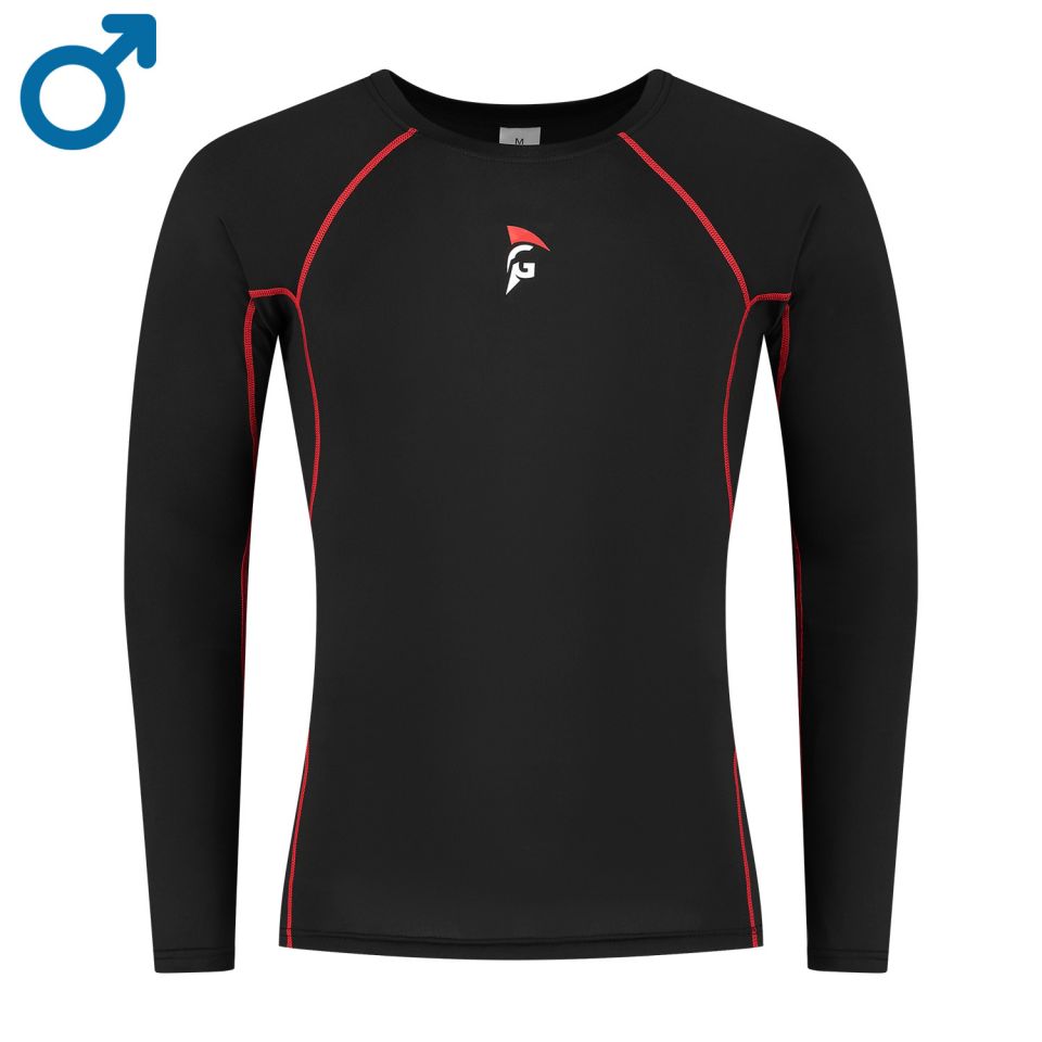 gladiator sports compressie shirt lange mouwen heren