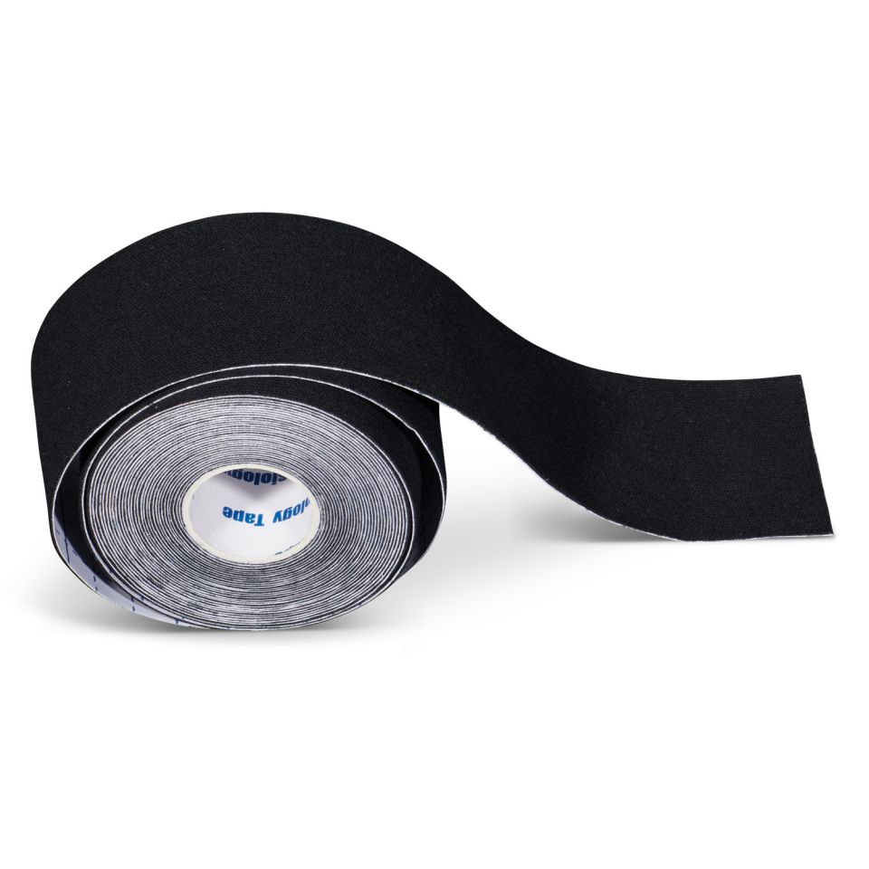 kinesiotape 6 rollen plus 2 rollen gratis zwart