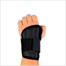 novamed polsbrace sport werk brace bovenkant van de brace gefotografeerd