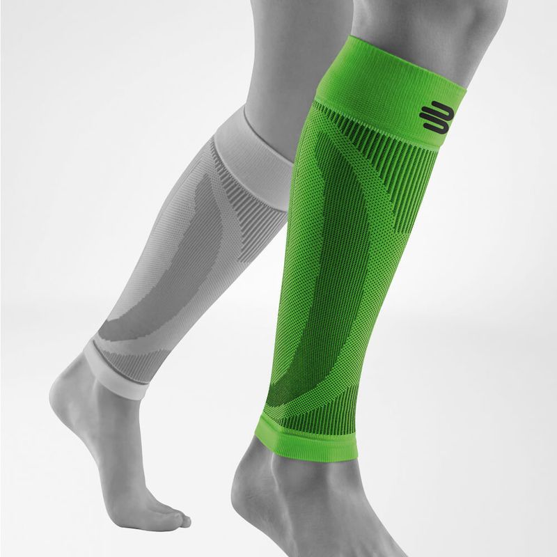 Bauerfeind compressie sleeves groen