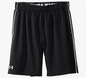 Under Armour Trainingsshort Mirage Heren Zwart